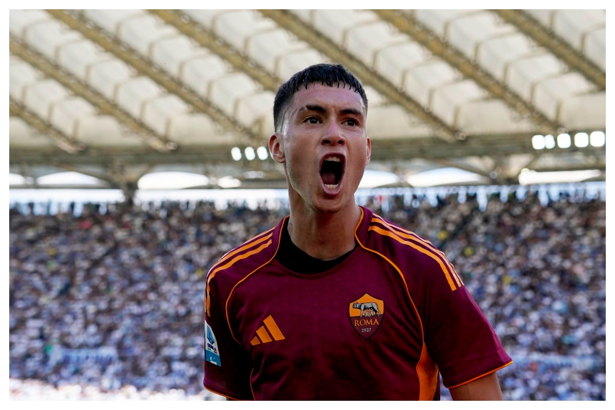 Matias Soule celebrating his goal || credit - Imago