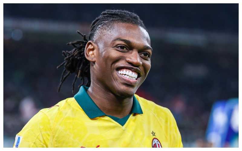 Rafael Leao in action for AC Milan || Credit - IMAGO / Gonzales Photo