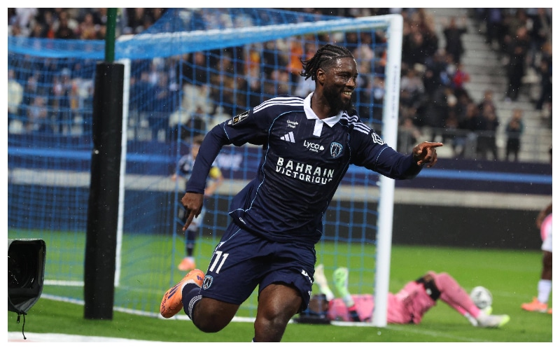Jean-Philippe Krasso celebrates after scoring || CreditIMAGO / PRESSE SPORTS