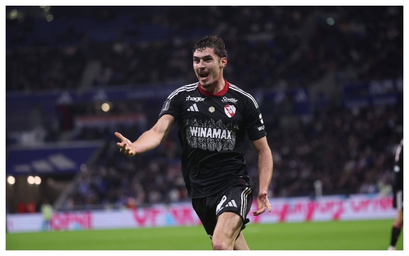 Joaquin Panichelli celebrating his goal || Credit || IMAGO / PRESSE SPORTS