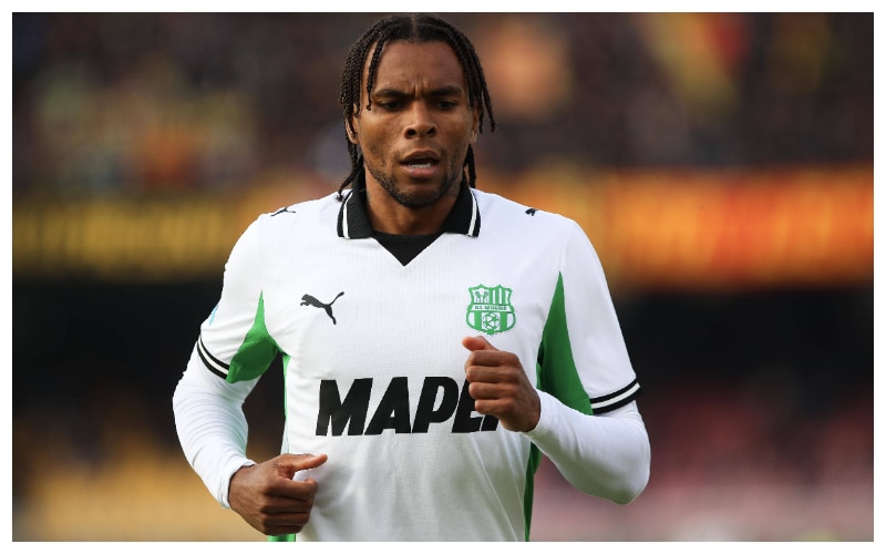 Armand Lauriente in action for Sassuolo || Credit - IMAGO / IPA Sport