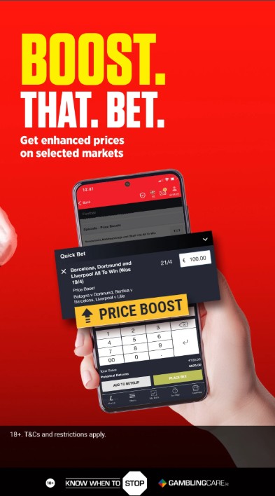 Ladbrokes price boost