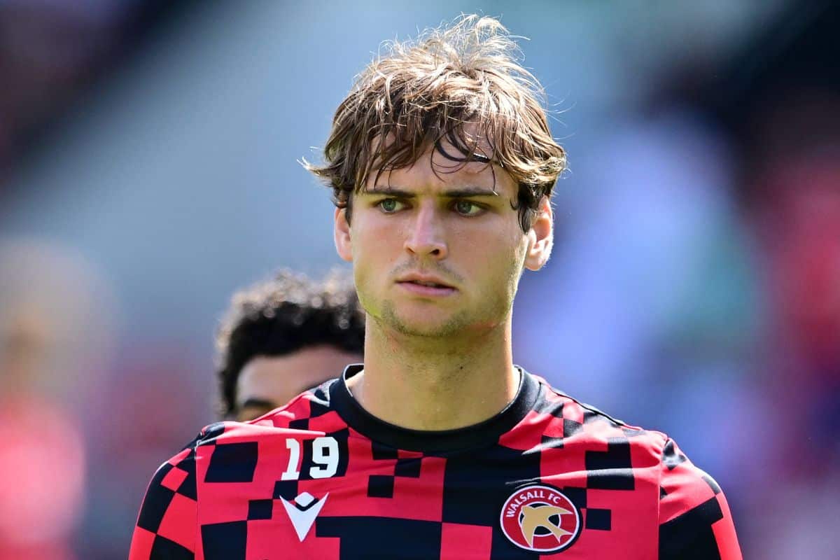 Walsall forward Aaron Pressley