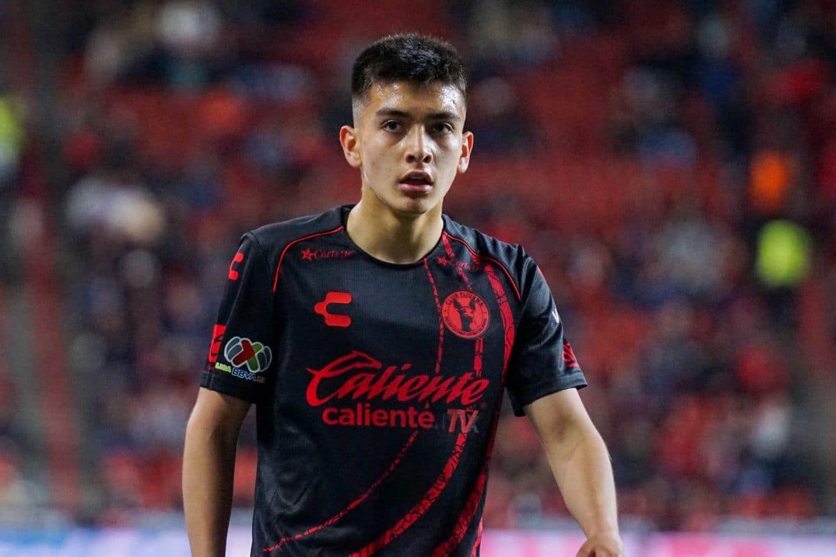 Gilberto Mora pictured in action for Club Tijuana