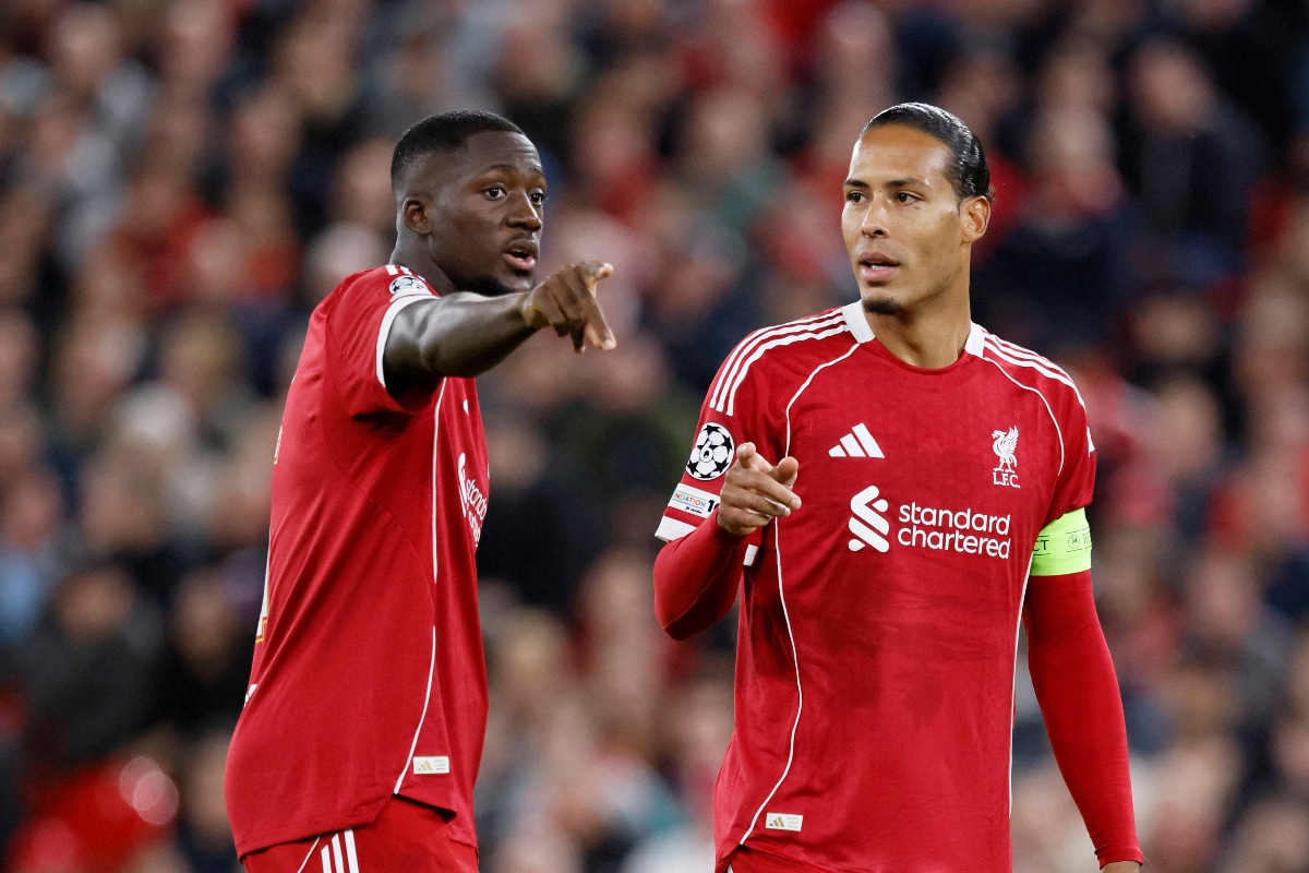 Ibrahima Konate Virgil van Dijk Liverpool