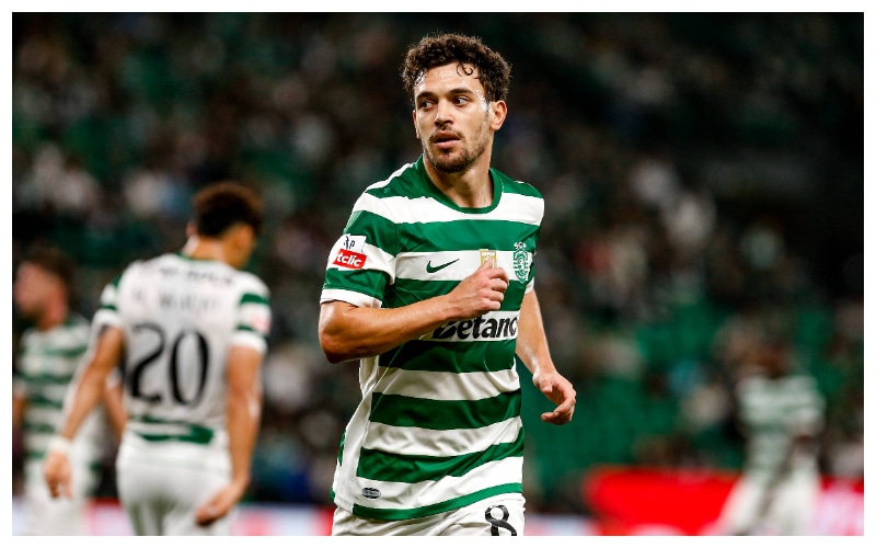 Pedro Goncalves in action for Sporting || Credit || IMAGO / Sports Press Photo