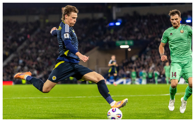 Scott McTominay in action for Scotland || Credit-IMAGO / Pro Sports Image