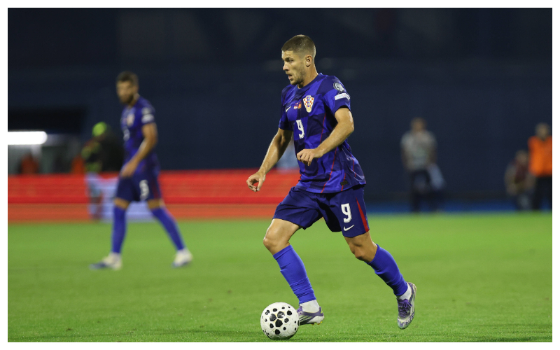 Andrej Kramaric in action for Croatia || Credit - IMAGO /&nbsp;Grubisic