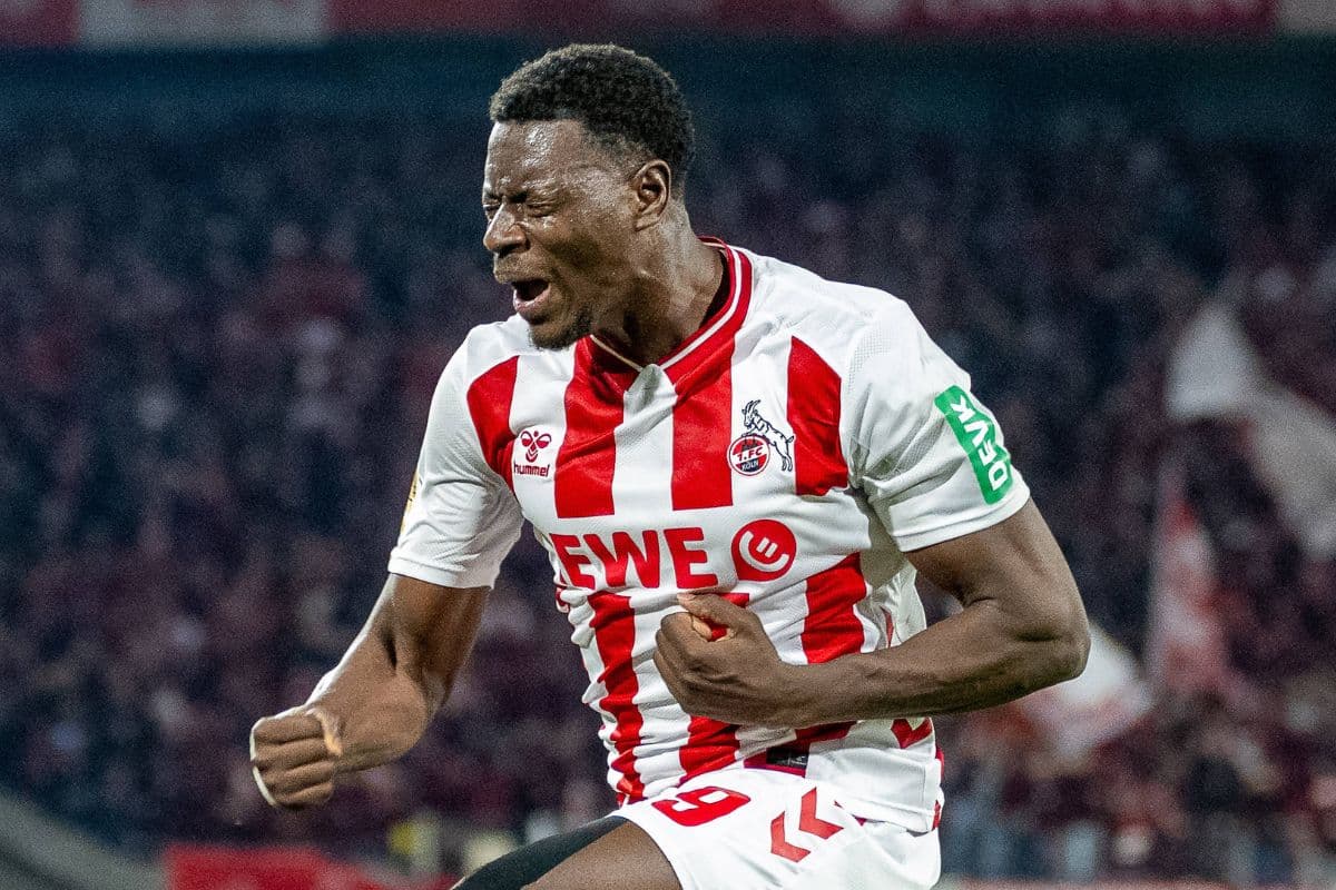 Ragnar Ache pictured in action for FC Koln