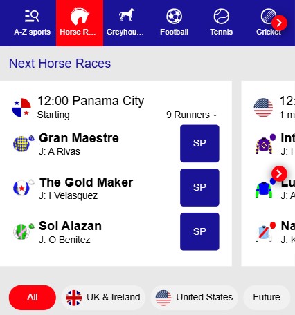 bet-tom-horse-racing-markets