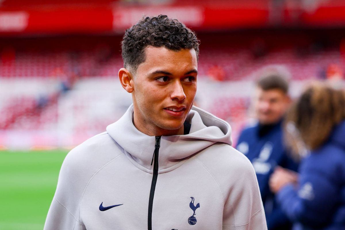 Tottenham winger Brennan Johnson