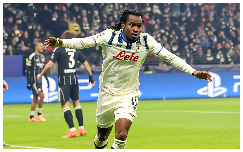Ademola Lookman scores for Atalanta || Credit - IMAGO / STEINSIEK.CH