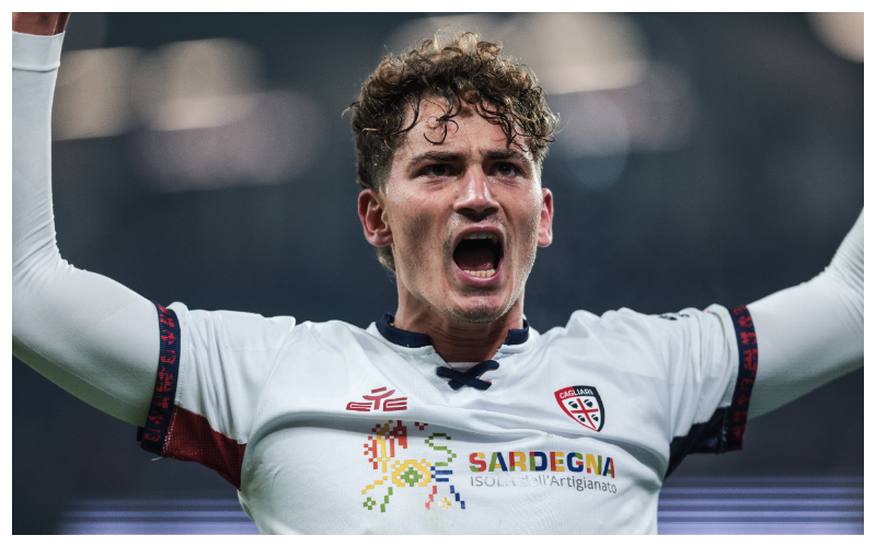 Sebastiano Esposito celebrating || Credit - IMAGO / NurPhoto