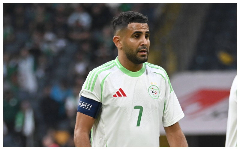 Riyad Mahrez in action for Algeria || Credit - IMAGO / Buzzi