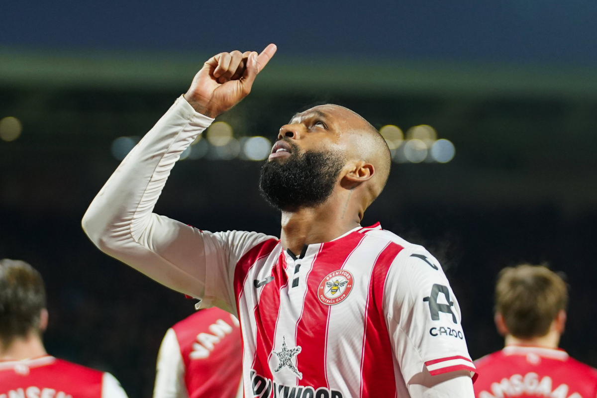 Igor Thiago of Brentford. 