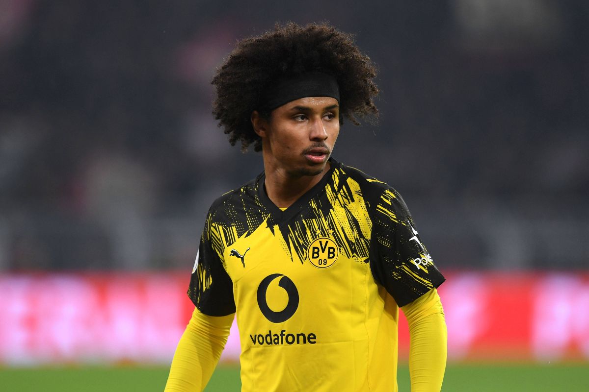 Karim Adeyemi pictured in action