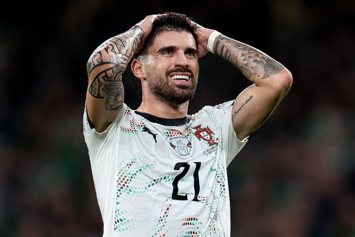 Ruben Neves pictured in action for Portugal