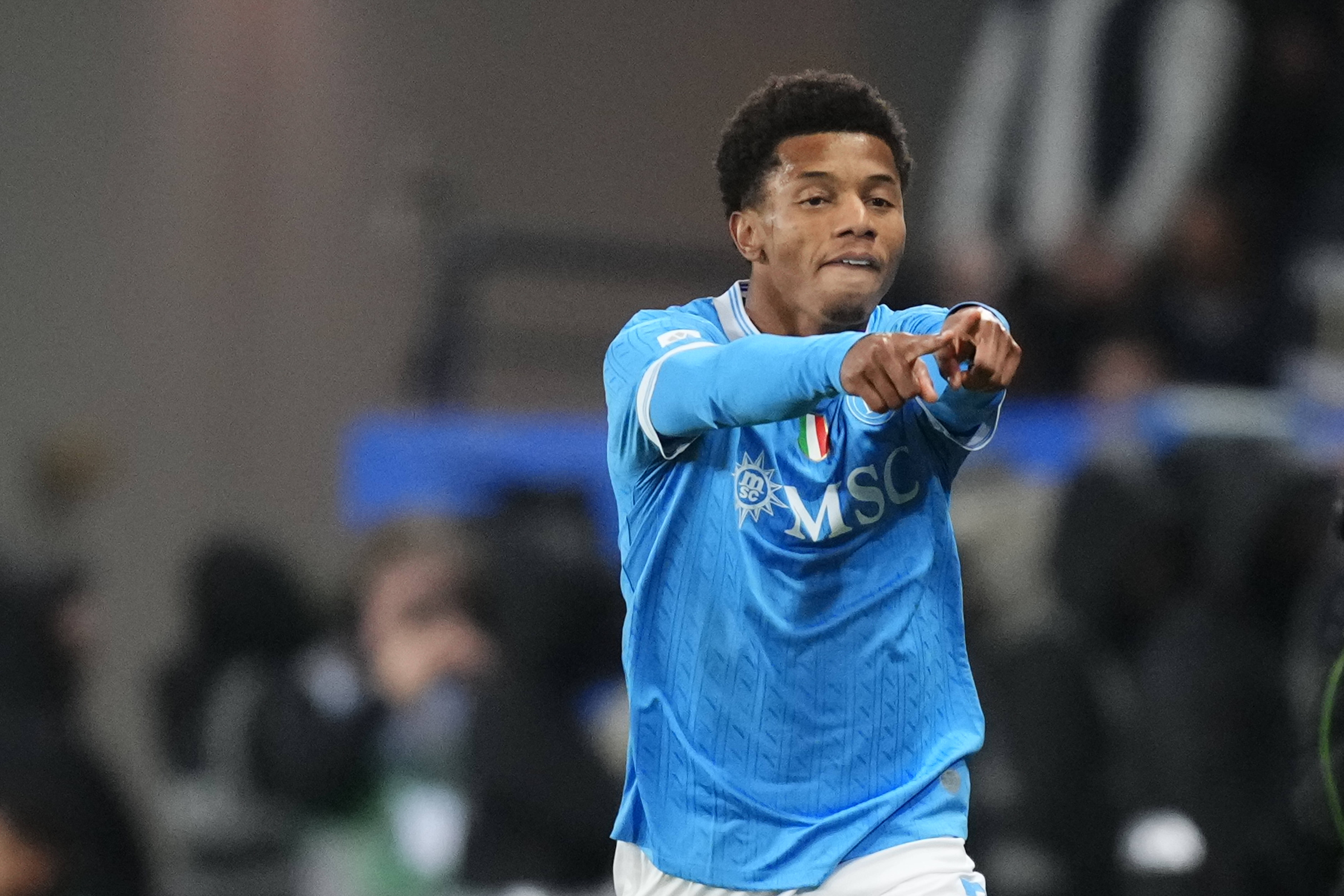 Davis Neres celebrating his goal || Credit - IMAGO / LaPresse