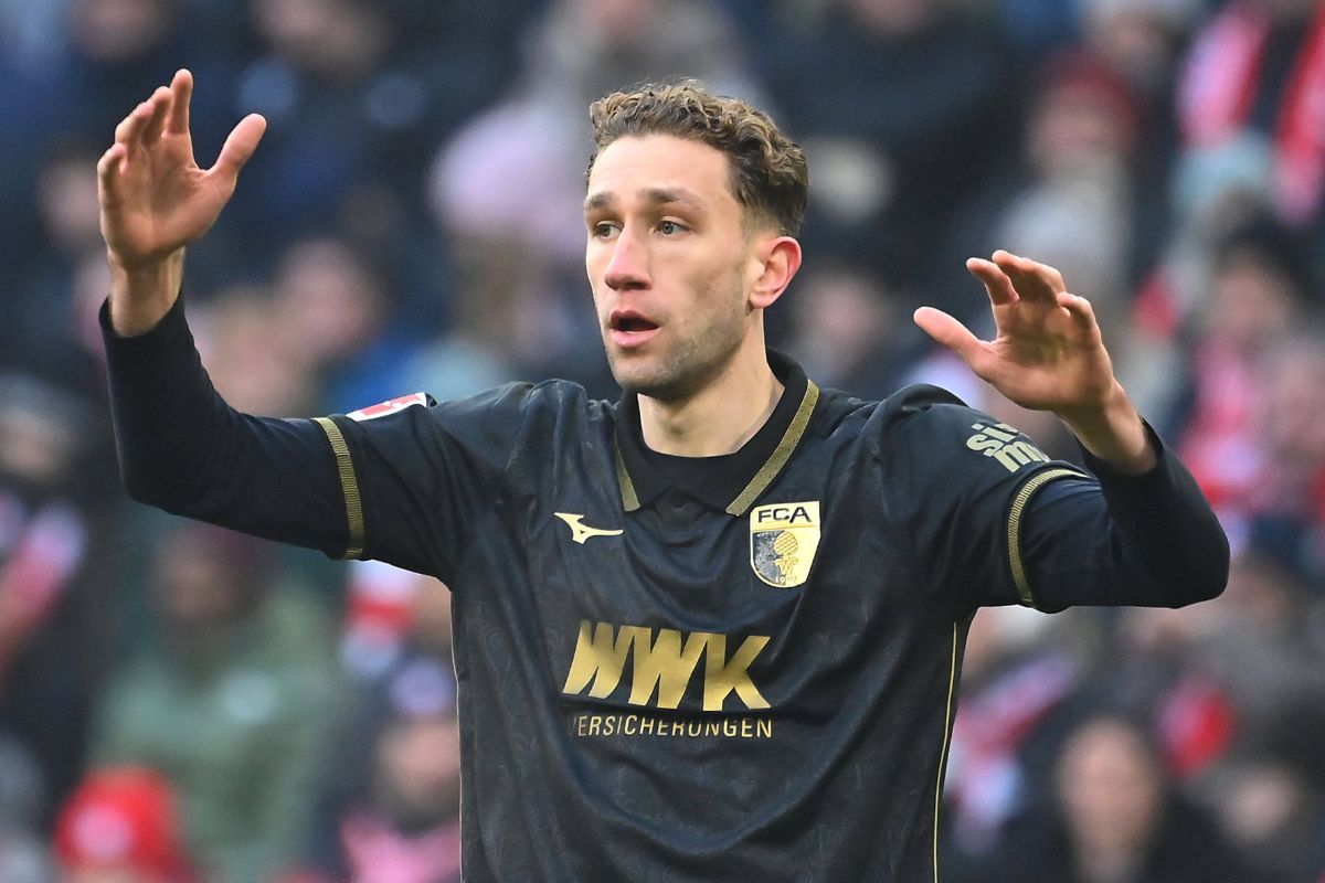 Arthur Chavez pictured in action for Augsburg