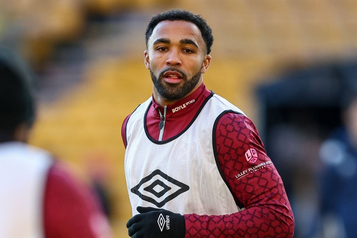 West Ham's Callum Wilson pictured in action 