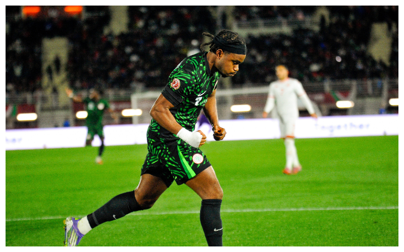 Ademola Lookman scores for Nigeria || Credit - IMAGO / Shengolpixs