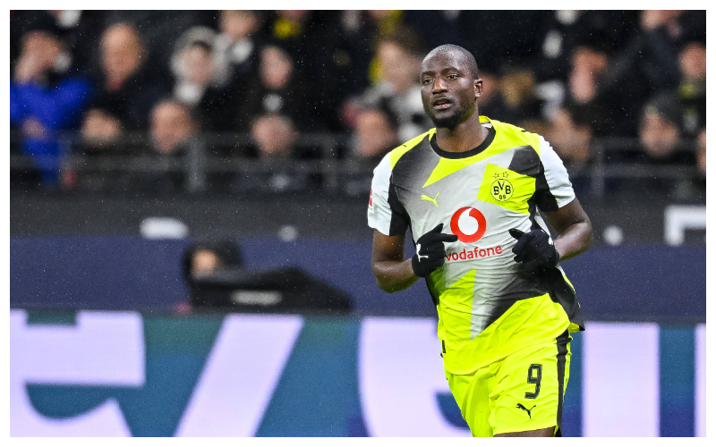 Serhou Guirassy in action for Dortmund || Credit - IMAGO / DeFodi Images