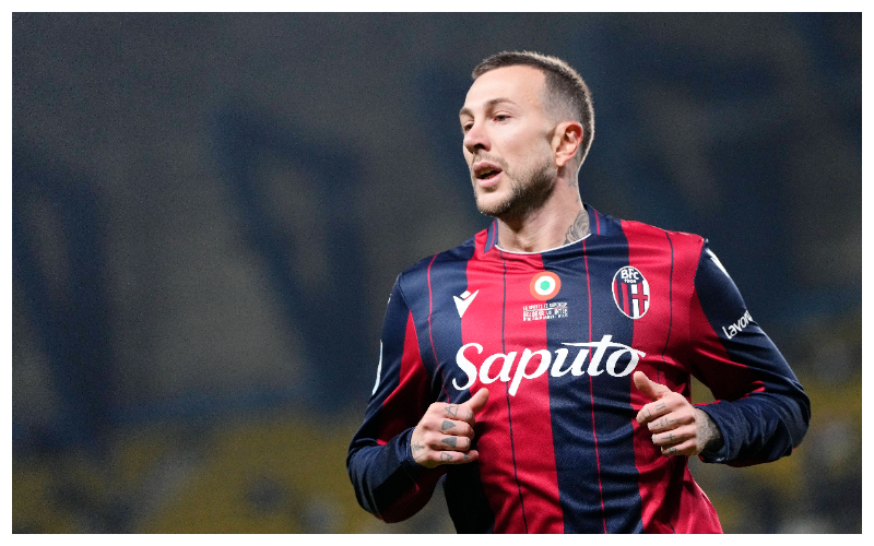 Federico Bernardeschi in action for Bologna || Credit - IMAGO / NurPhoto