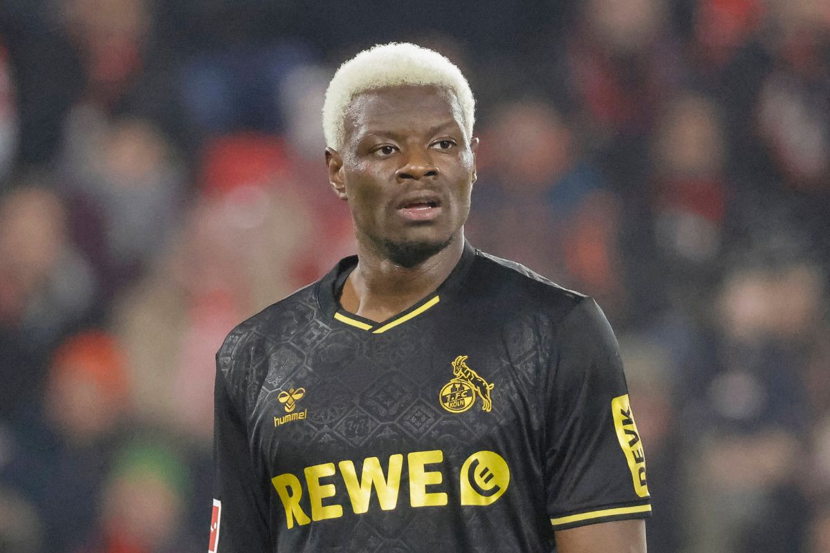 Ragnar Ache pictured in action for FC Koln