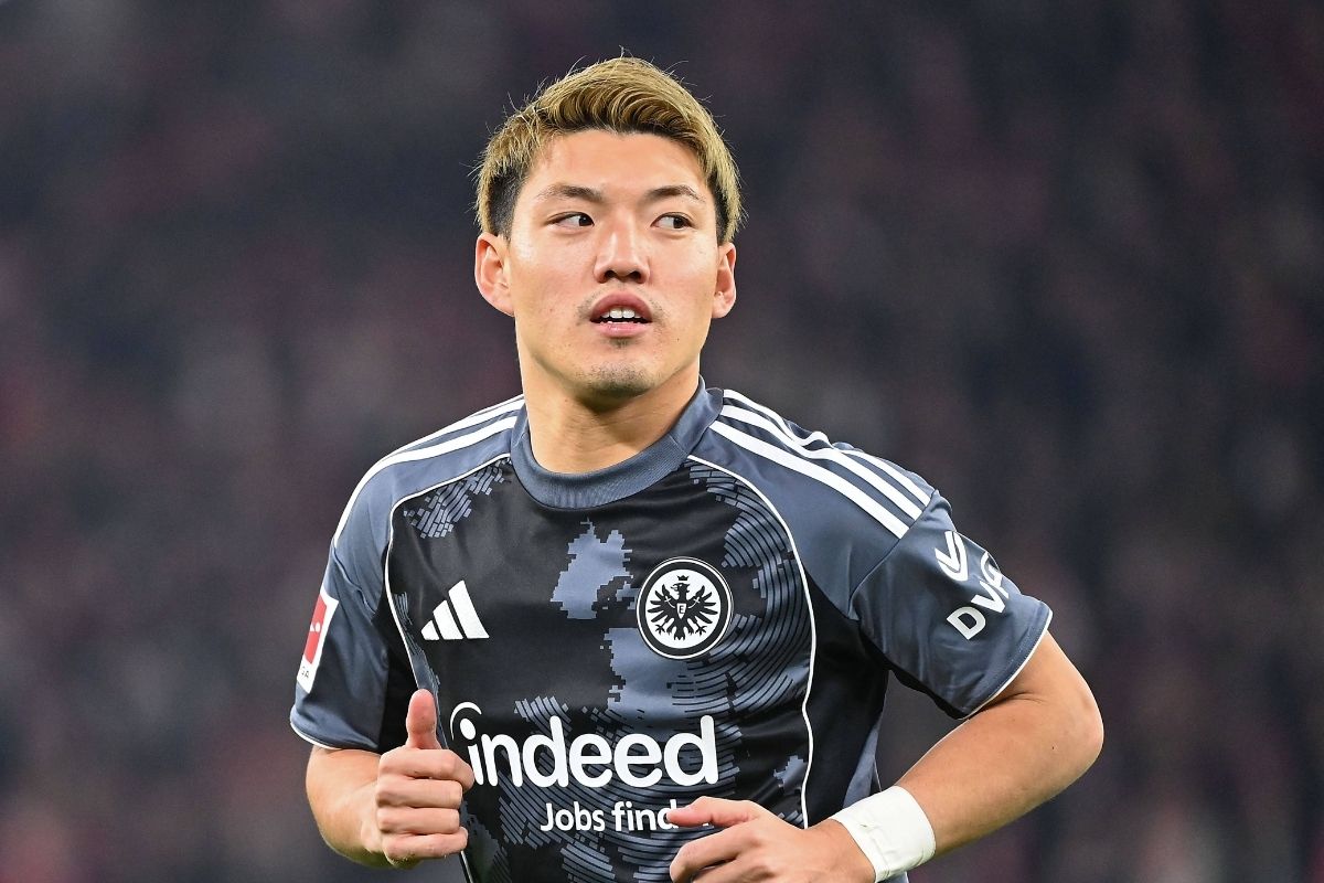 Eintracht Frankfurt star Ritsu Doan pictured