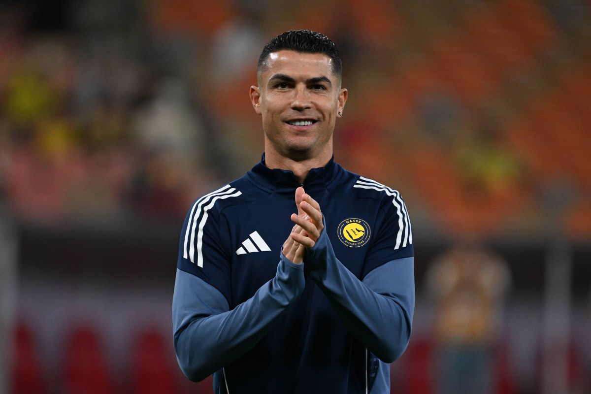 Cristiano Ronaldo pictured in action for Al-Nassr