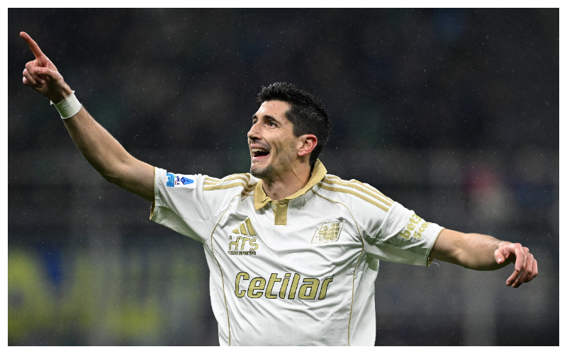Stefano Moreo celebrating || Credit - IMAGO / Gribaudi/ImagePhoto