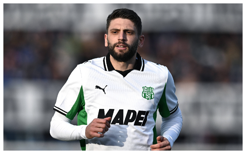 Domenico Berardi in action for Sassuolo || Credit - IMAGO / Gribaudi/ImagePhoto