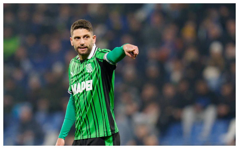 Domenico Berardi in action for Sassuolo || Credit - IMAGO / Giuseppe Maffia