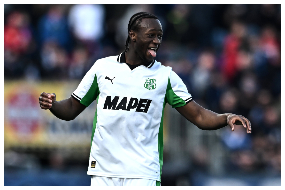 Ismael Kone celebrating his goal || Credit - IMAGO / Gribaudi/ImagePhoto