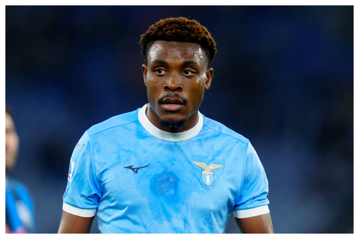 Fisayo Dele-Bashiru in action for Lazio || Credit - IMAGO / Giuseppe Maffia