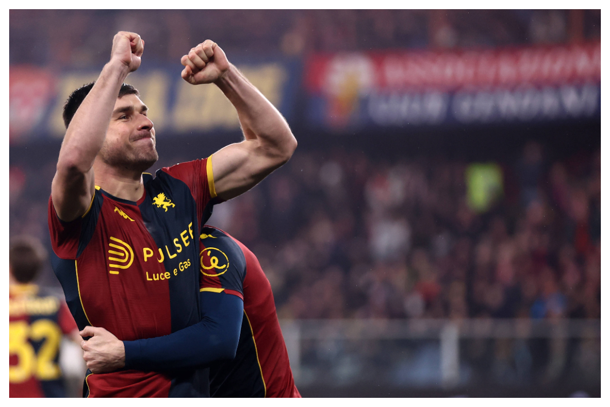 Ruslan Malinovskyi scores for Genoa || Credit - IMAGO / Marco Canoniero