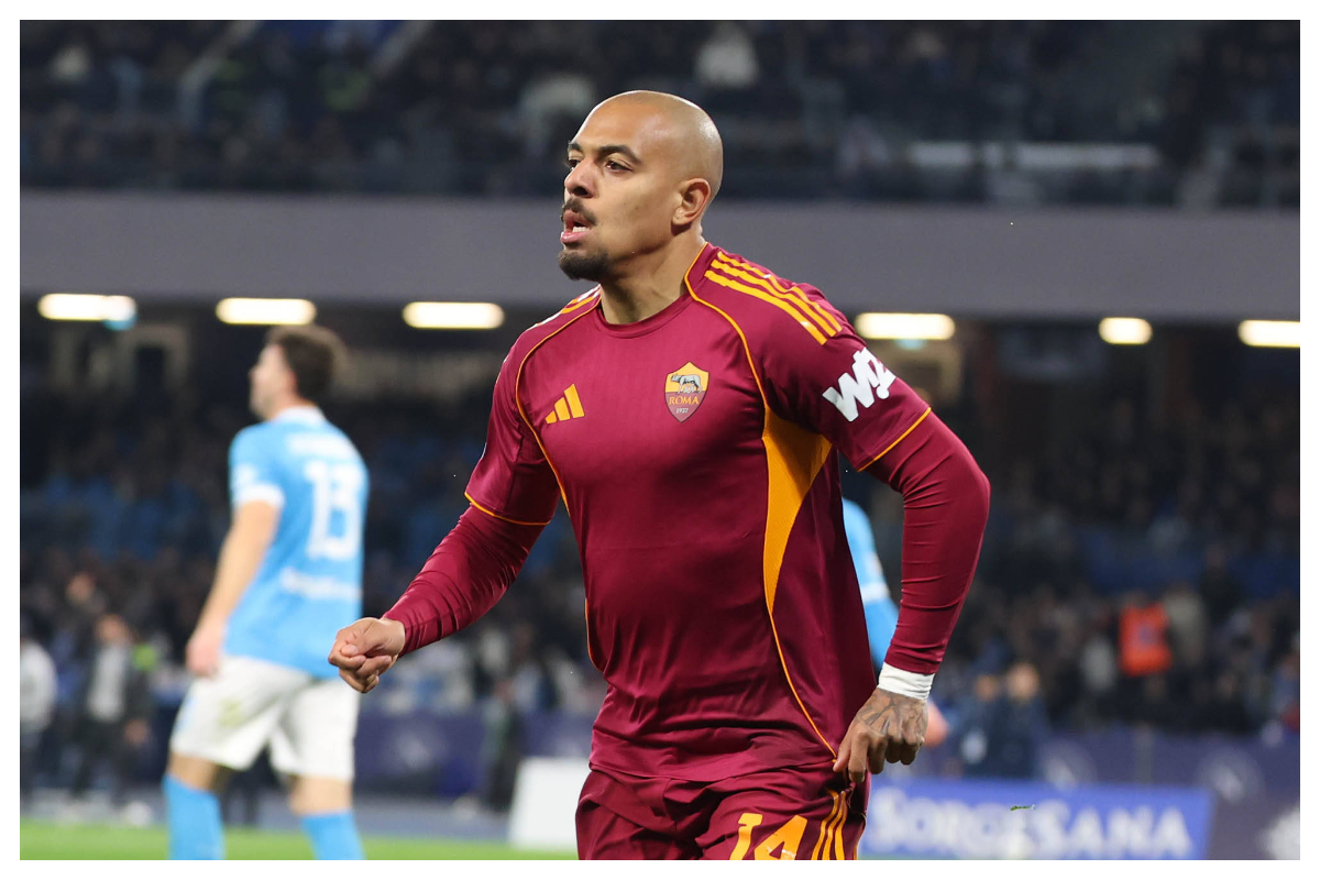 Donyell Malen celebrating his goal || Credit - IMAGO / Fotoagenzia