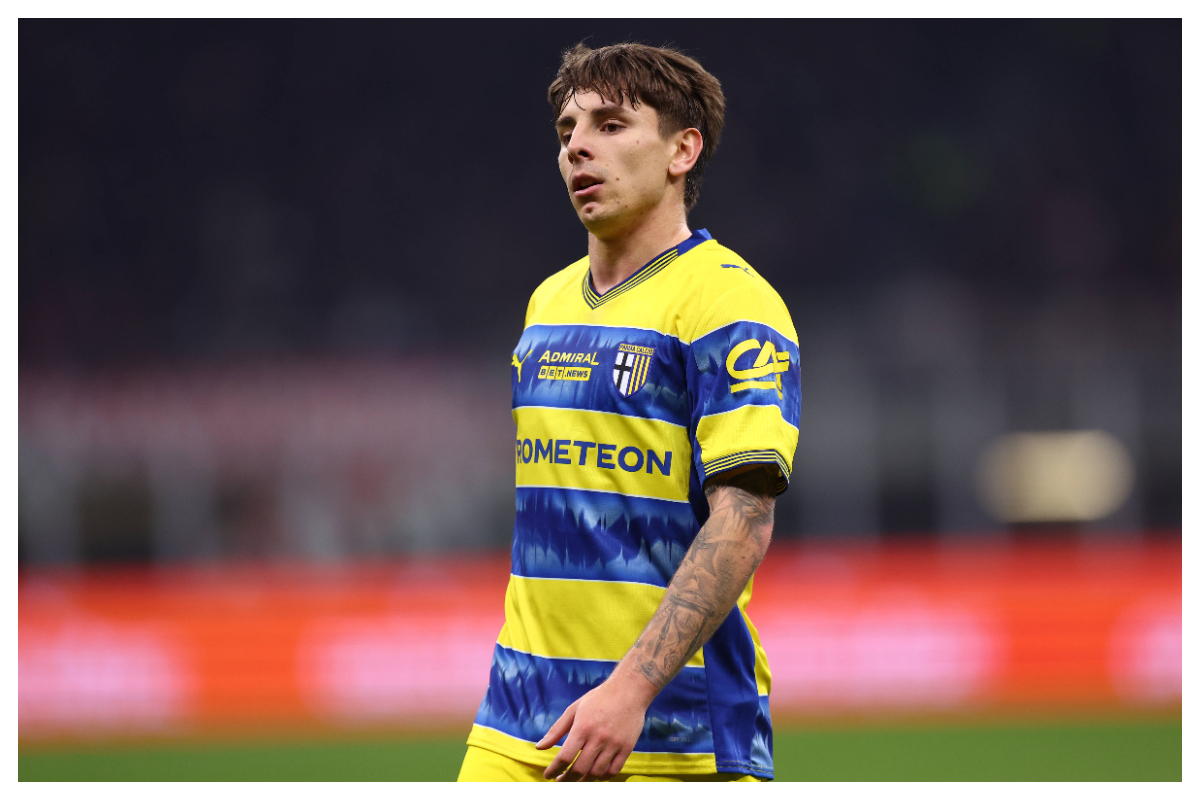 Adrian Bernabe in action for Parma || Credit - IMAGO / Marco Canoniero