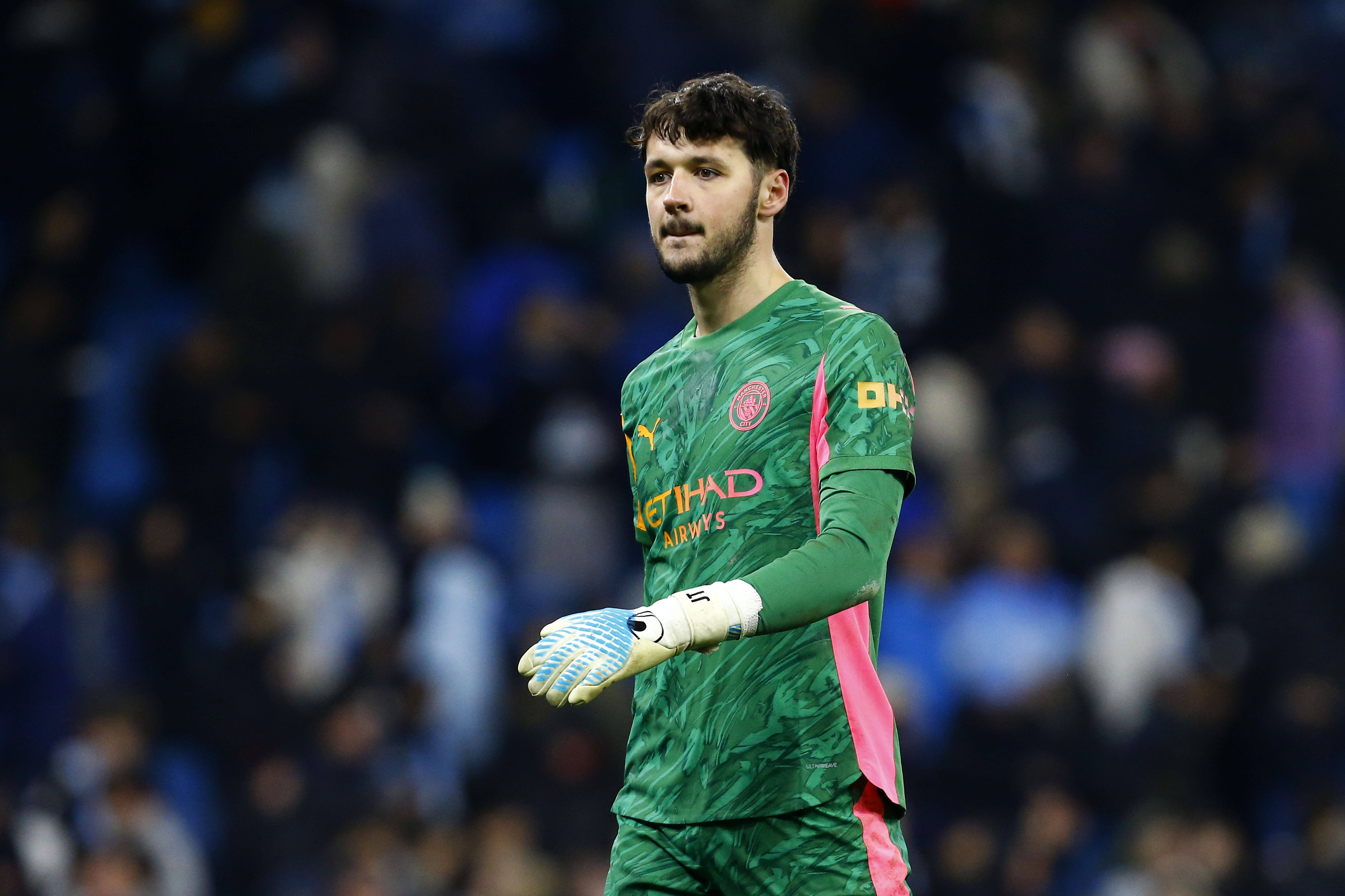 Man City goalkeeper James Trafford