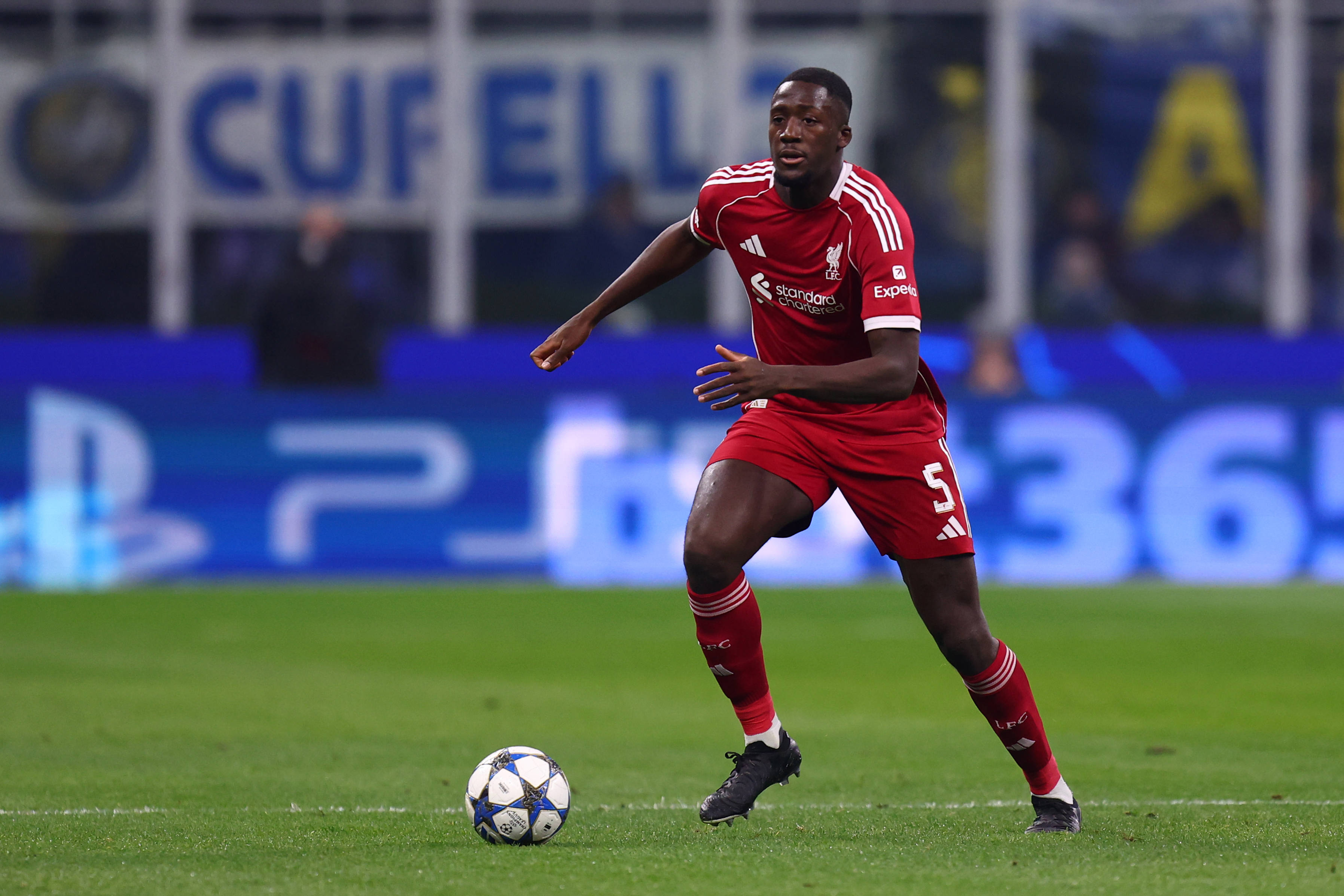 Liverpool defender Ibrahima Konate