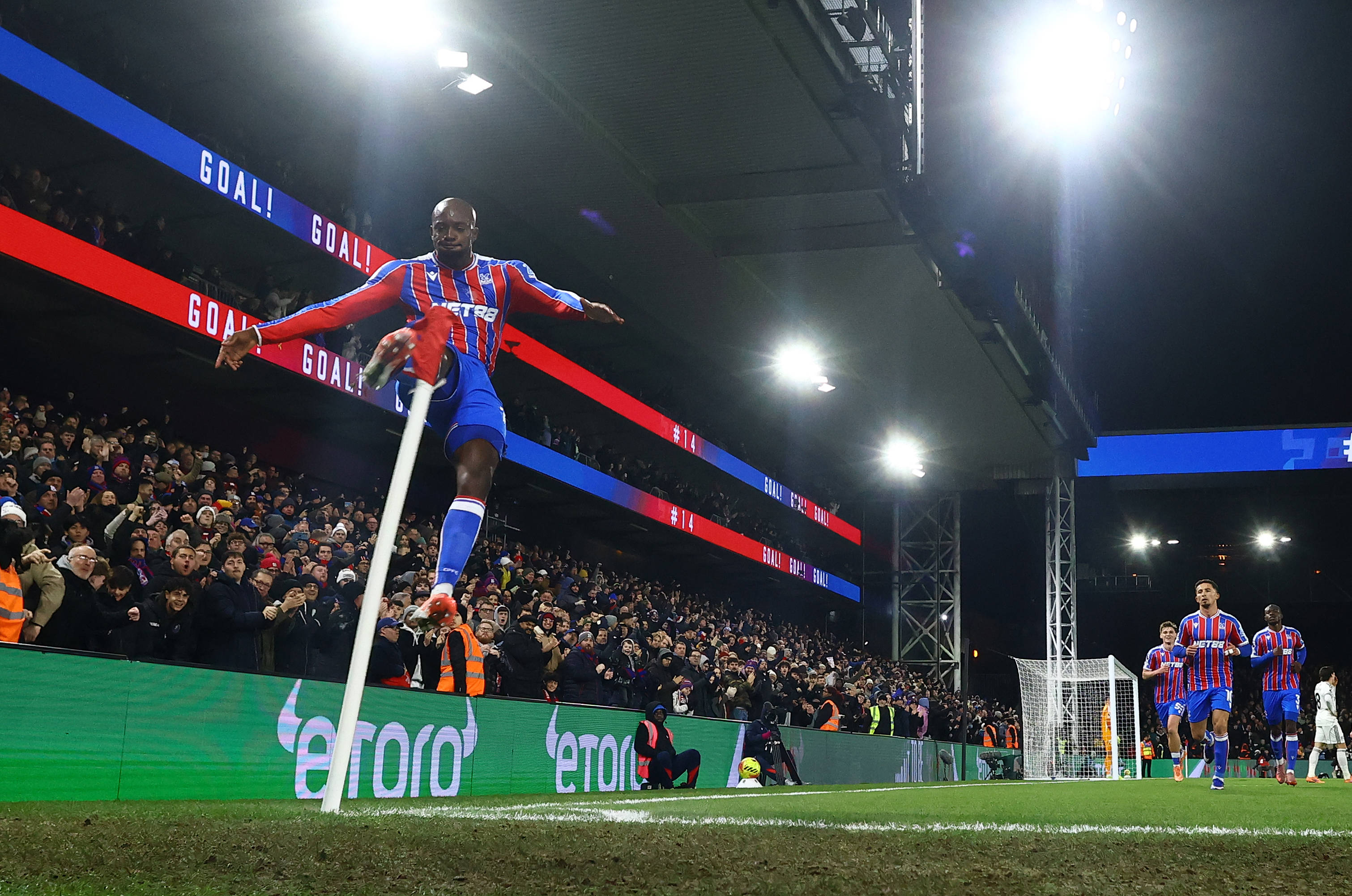 Crystal Palace striker Jean-Philippe Mateta