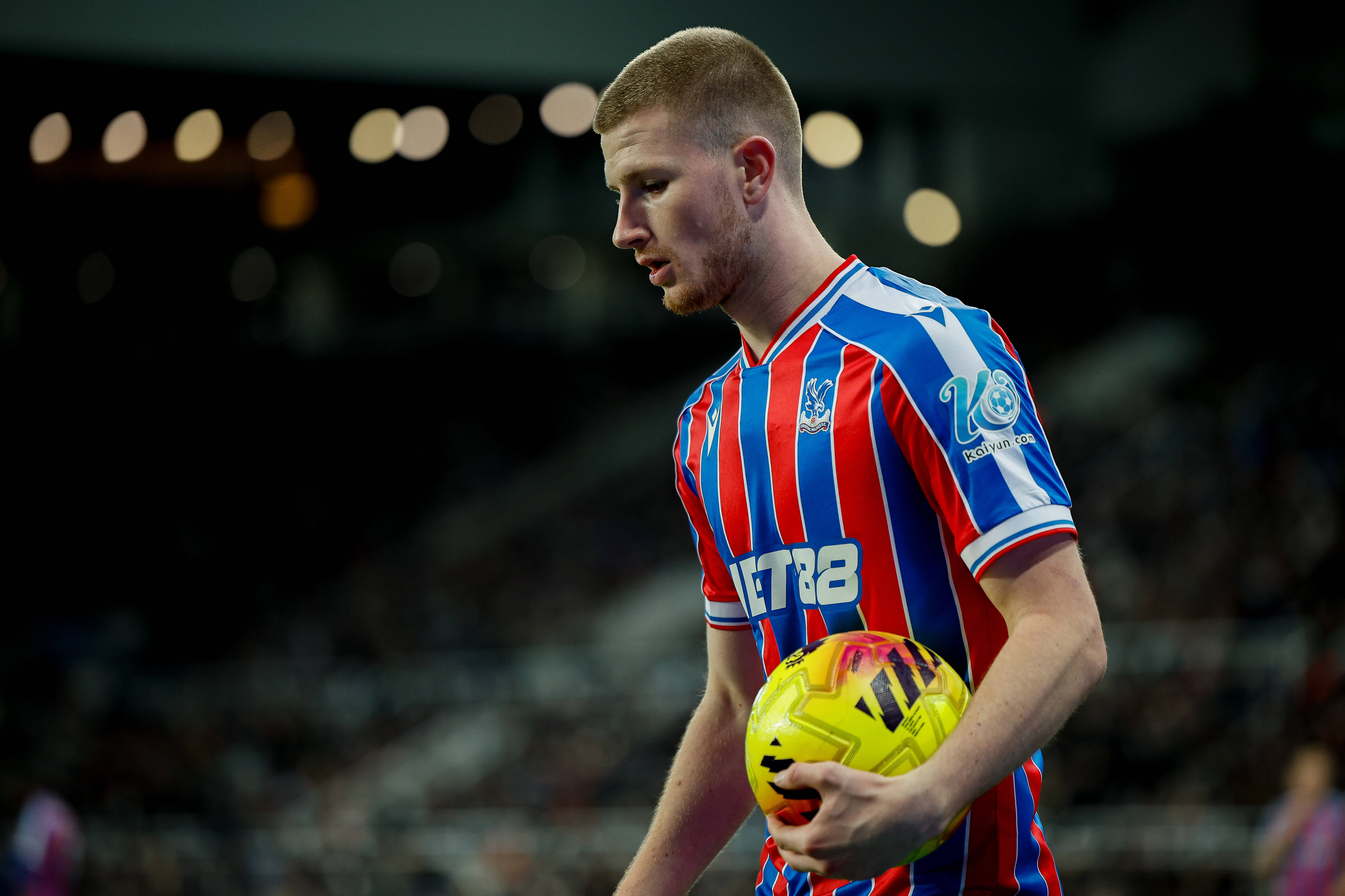 Crystal Palace midfielder Adam Wharton