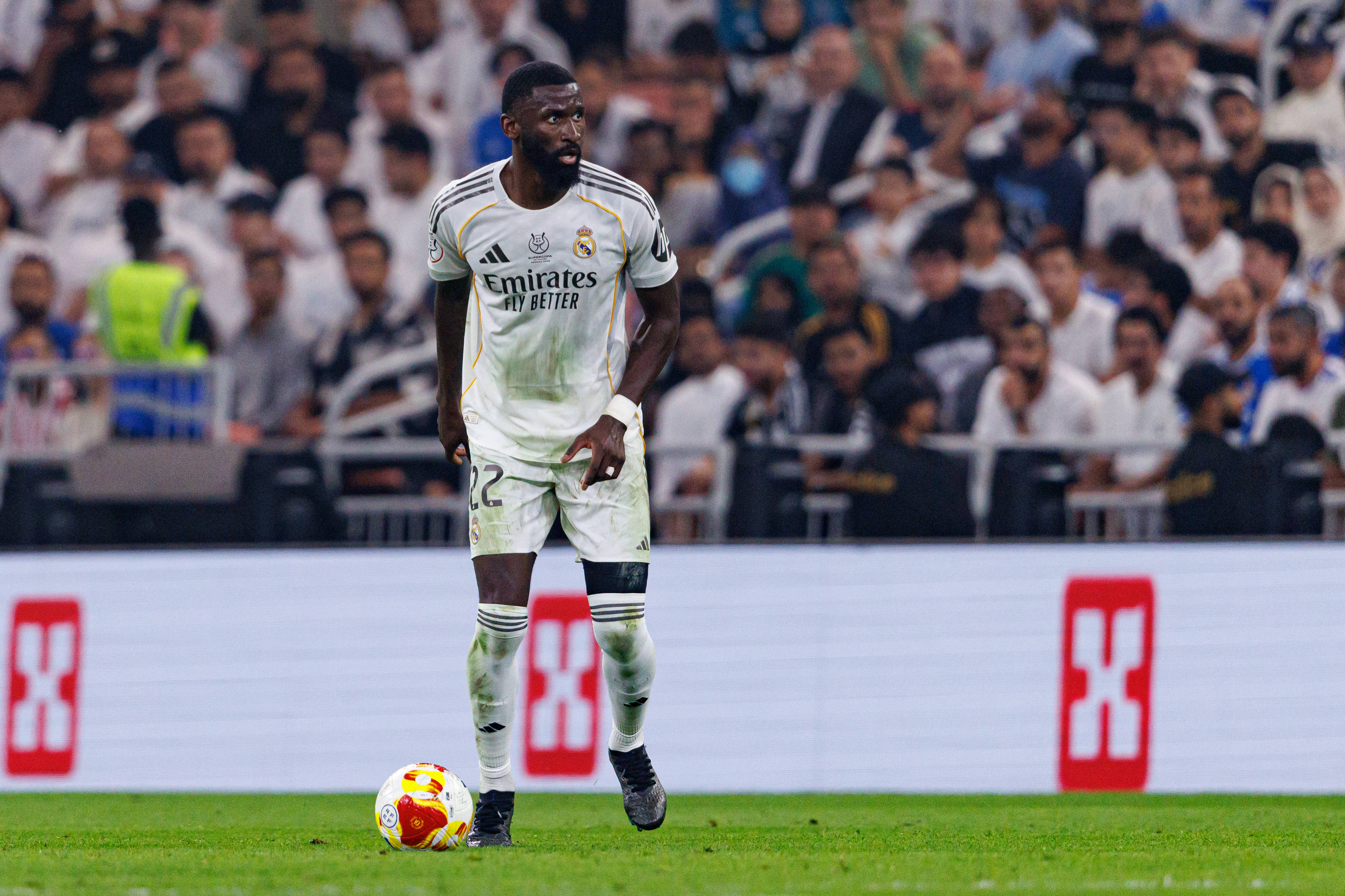 Real Madrid defender Antonio Rudiger