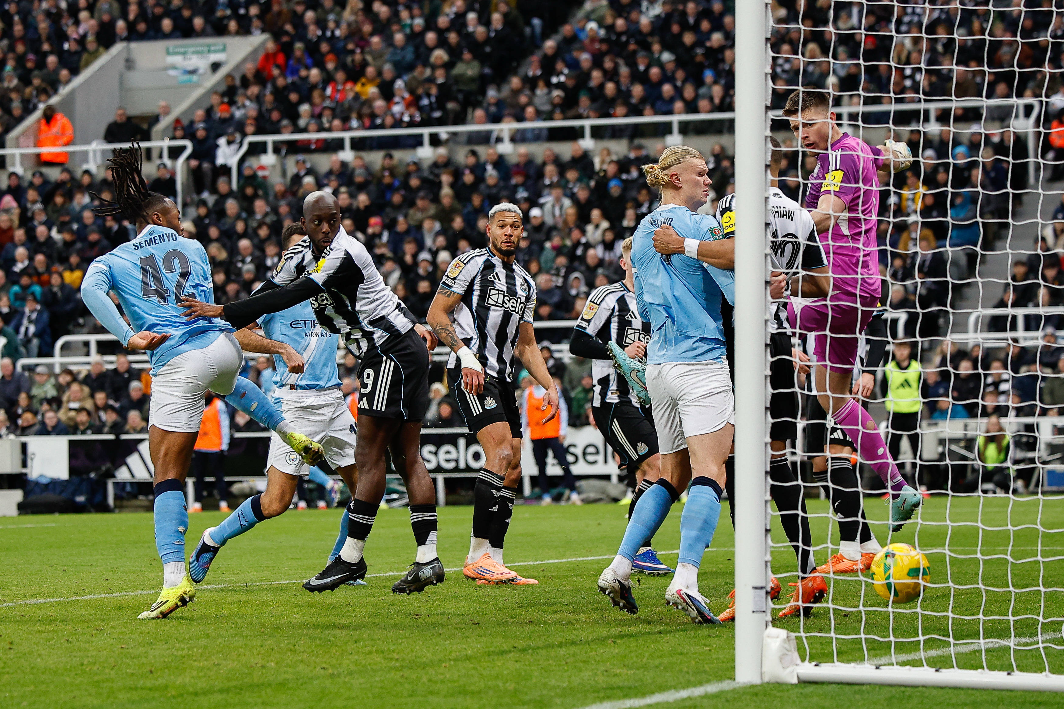 Man City vs Newcastle LIVE: Latest updates from Carabao Cup semi-final clash