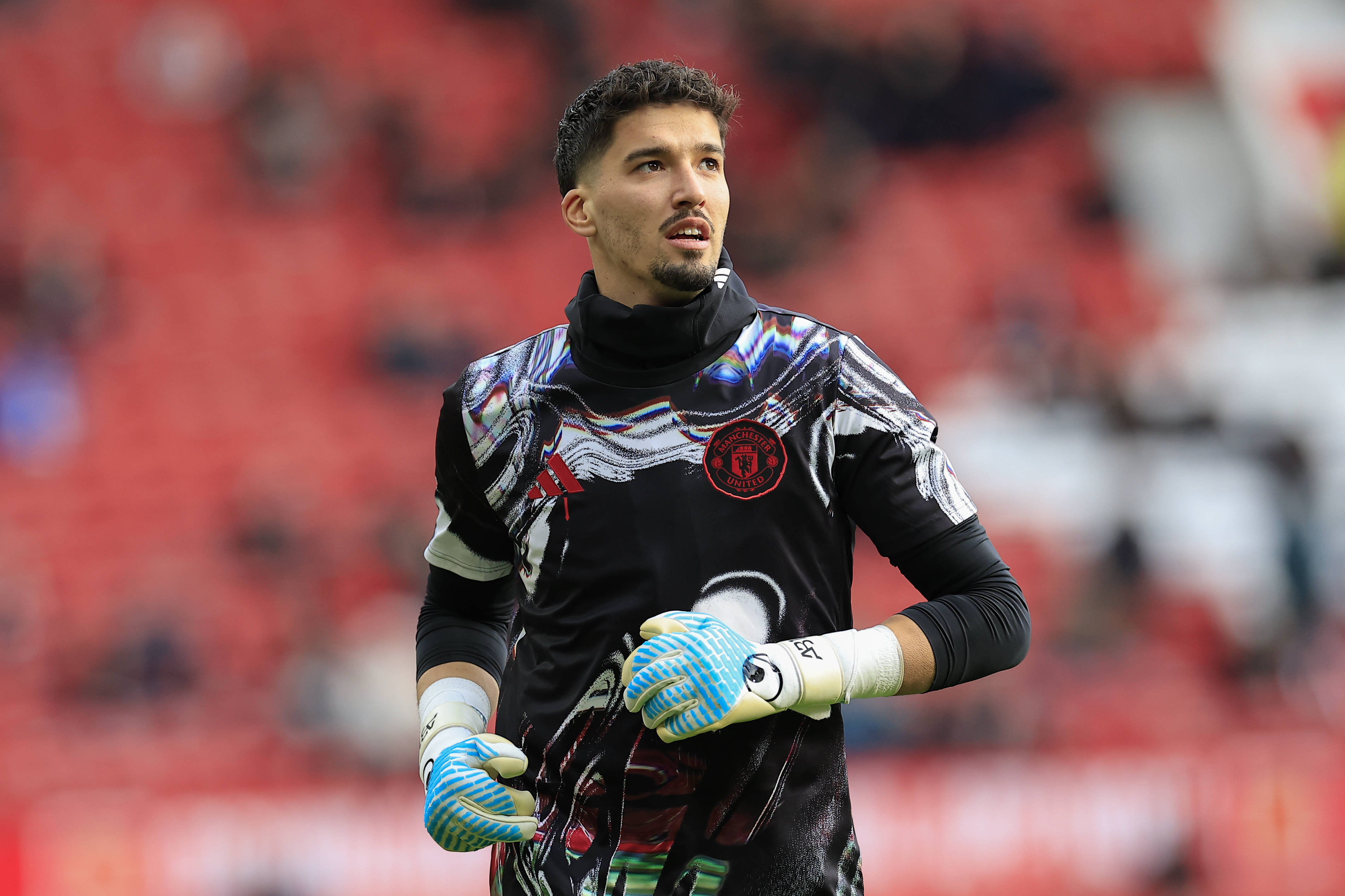 Altay Bayindir of Manchester United