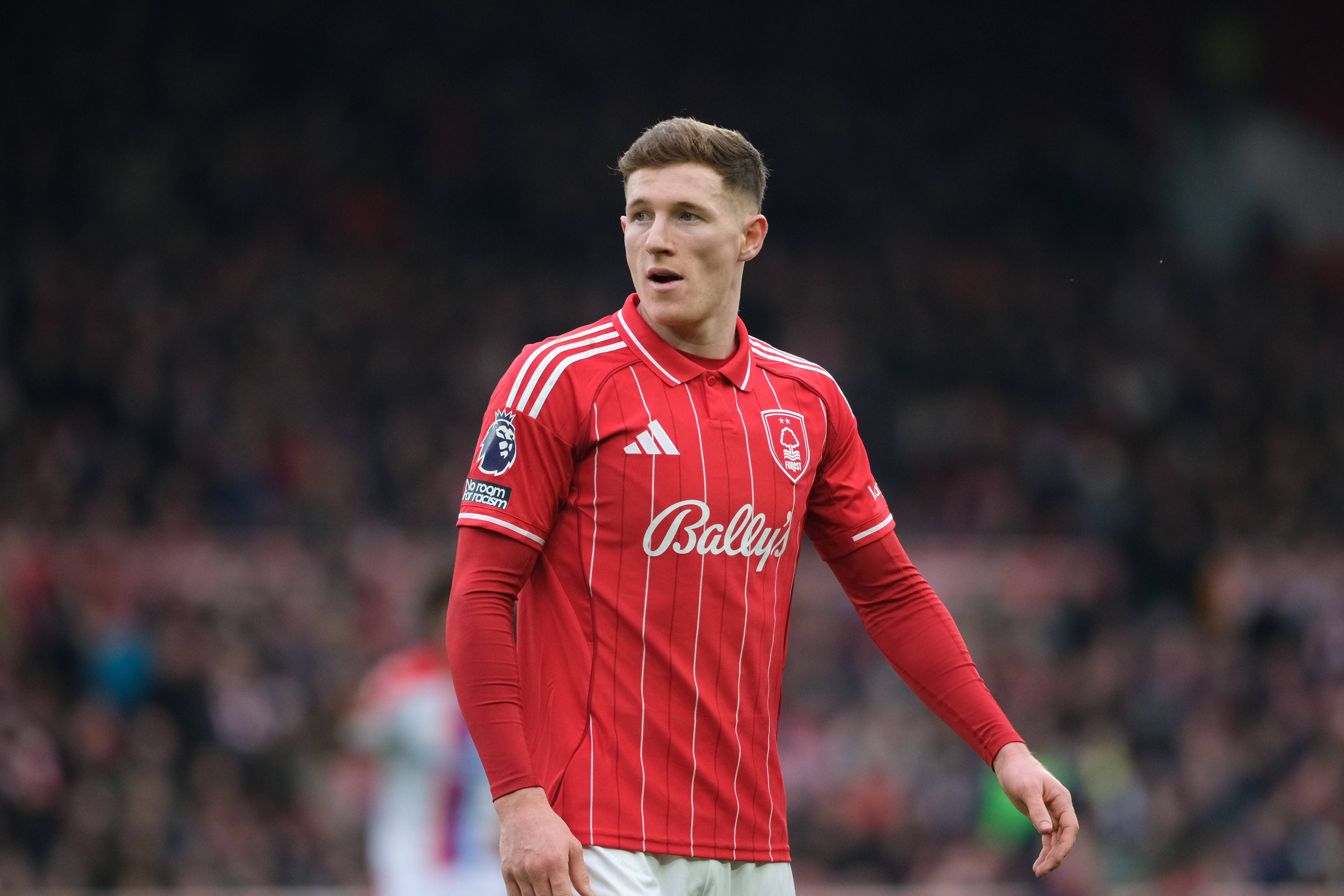 Nottingham Forest midfielder Elliot Anderson