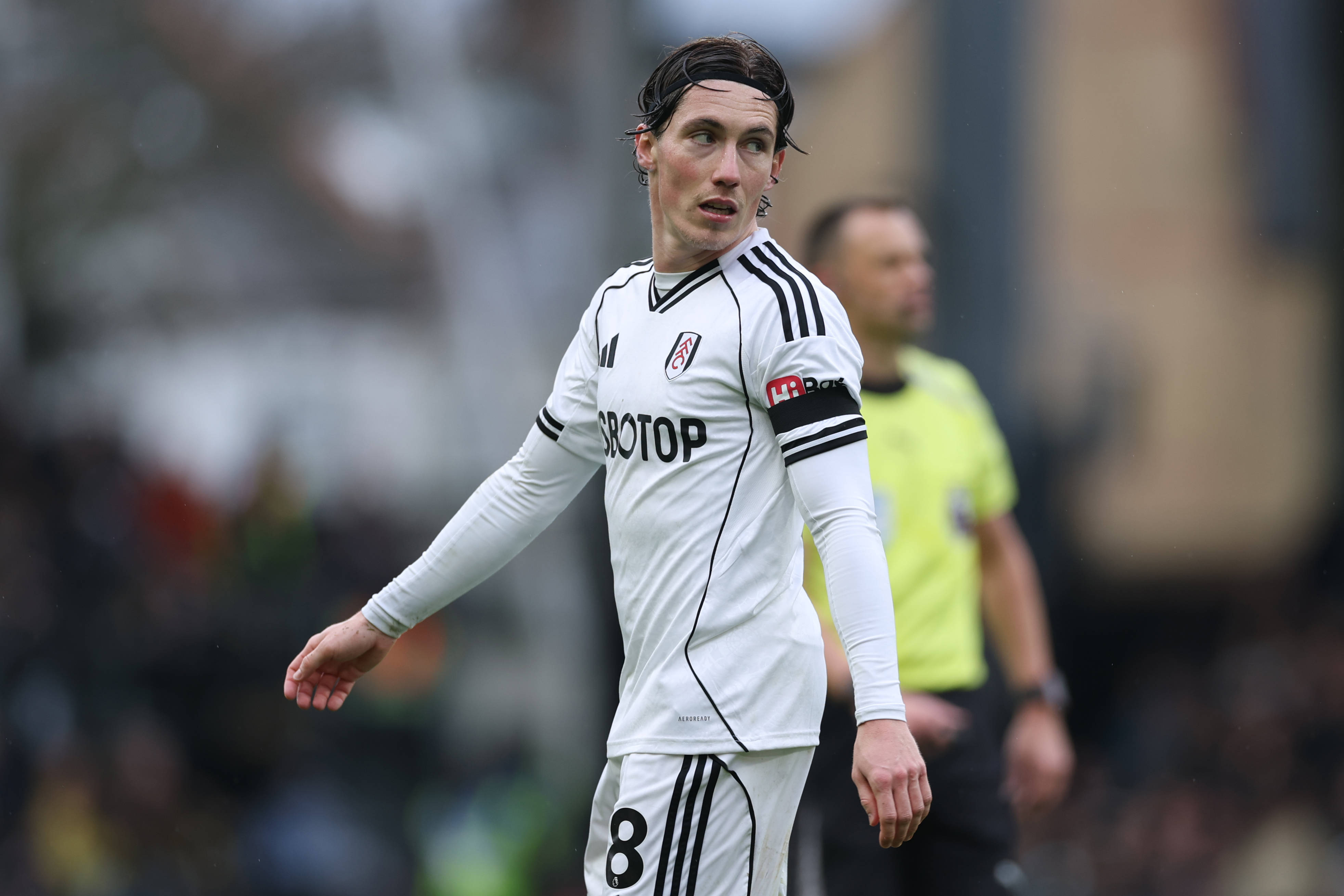 Harry Wilson in action for Fulham