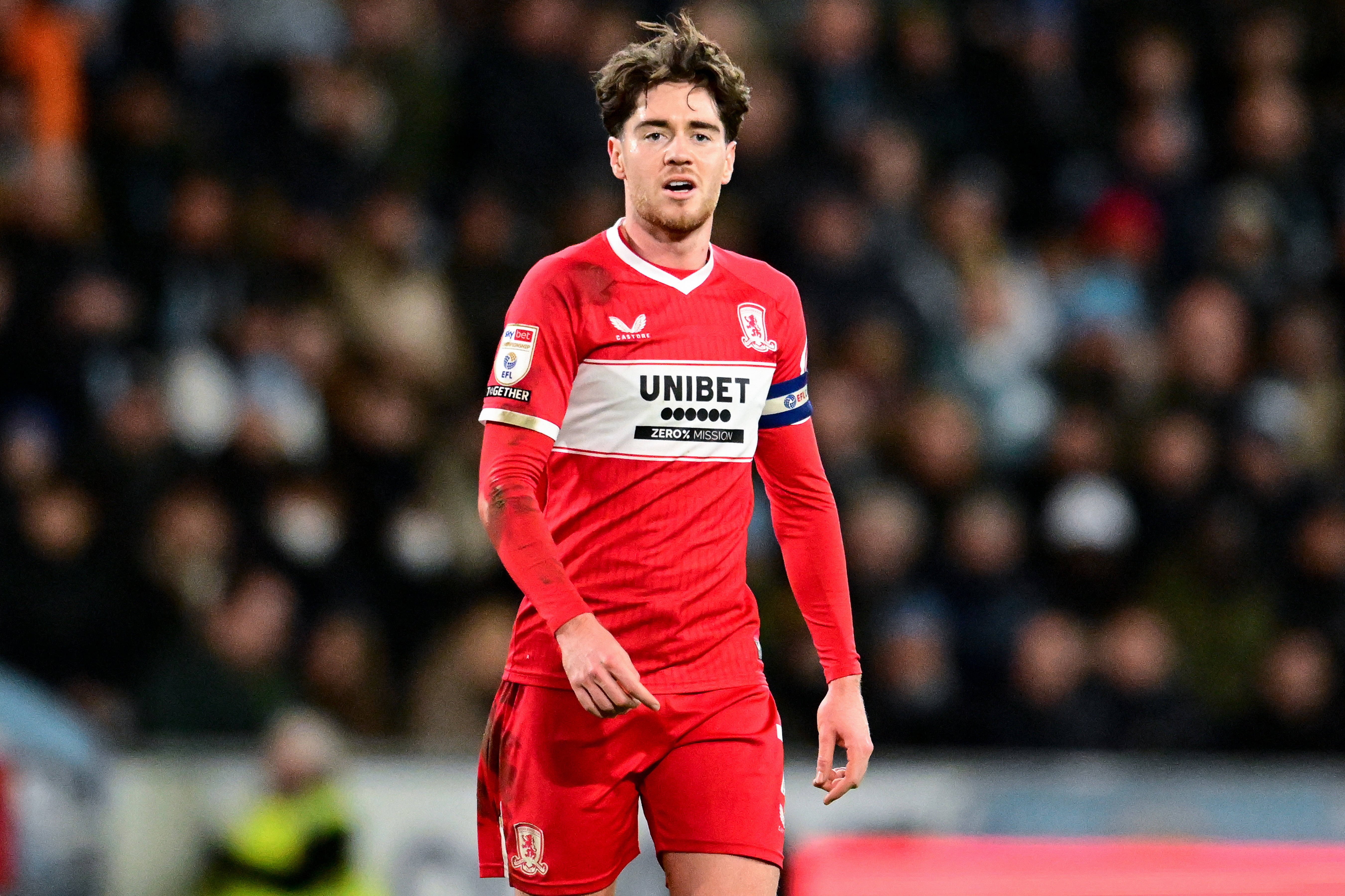 Middlesbrough midfielder Hayden Hackney