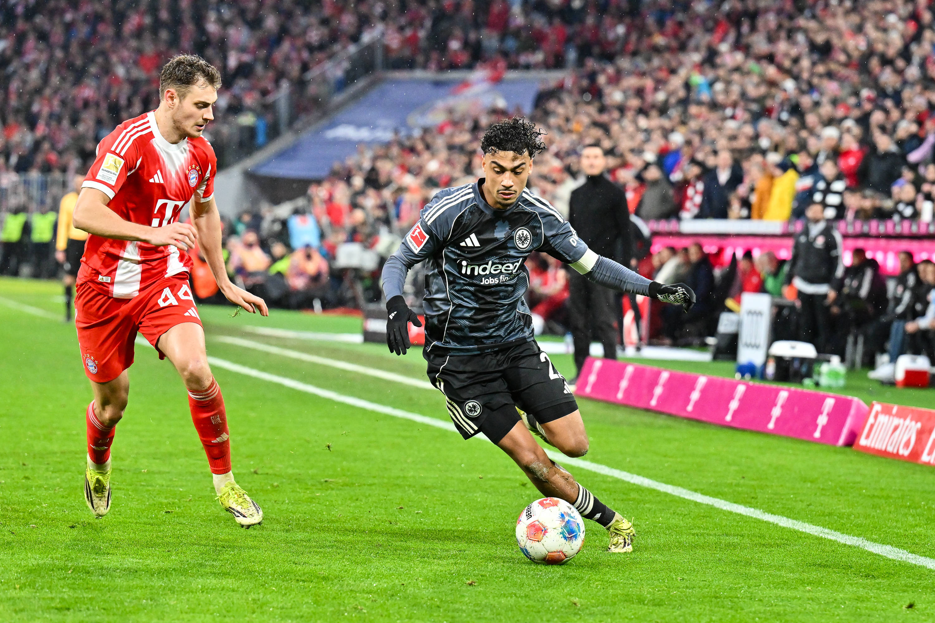 Frankfurt defender Nathaniel Brown