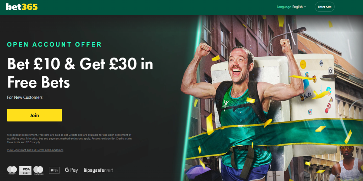 bet365 promo offer